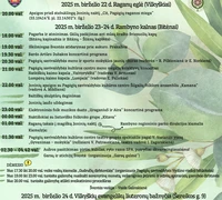 ARTĖJA 141-OSIOS JONINĖS ANT LEGENDINIO RAMBYNO KALNO „RAMBYNAS. JONINĖS MAŽOJOJE LIETUVOJE“