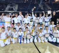Šilutės karate mokyklos „Shodan“ auklėtinių pergalės Lietuvos vaikų Kata čempionate