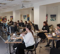 Kultūros specialistai mokėsi skaitmeninės kūrybos su dirbtinio intelekto priemonėmis