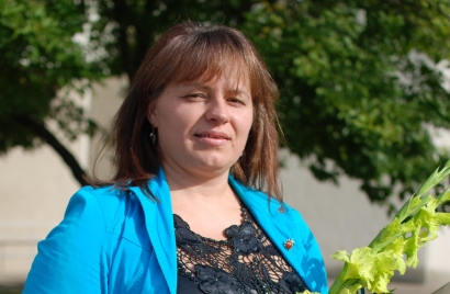 Metų socialinė darbuotoja Virginija Murauskienė.