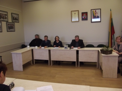 Konferencijos organizatoriai: A. Kurlianskas, A. Gečas, S. Tamašauskienė ir A. Jakas.