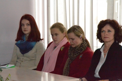 Šilutės r. savivaldybėje apsilankė Juknaičių pagrindinės mokyklos mokiniai, lydimi mokytojos Z. Pranevičienės.