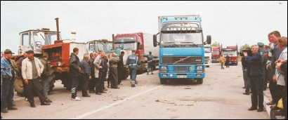 2003 metų gegužę Šilutės ir Pagėgių krašto ūkininkai dalyvavo Klaipėdos-Kauno automagistralės blokadoje netoli uostamiesčio