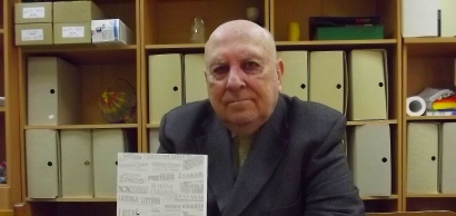  87-ojo gimtadienio išvakarėse Petras Čeliauskas visuomenei pristatė savo knygą „Švėkšna spaudos puslapiuose“.