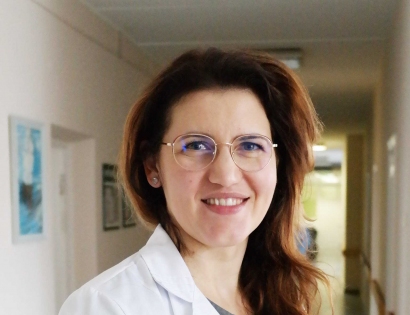 Abdominalinės chirurgijos gydytoja Miglė Kybransienė. 