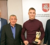 Geriausiu Lietuvos boksininku išrinktas 21-erių šilutiškis