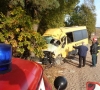 Sunkvežimio ir mokyklinio autobusiuko avarijoje Vėžininkuose žuvo veršis, sužaloti vaikai