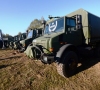 Lietuvos kariuomenei perduota dar viena partija naujų sunkvežimių „Unimog“