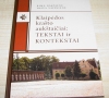 Bibliotekai padovanota knyga apie Klaipėdos krašto aukštaičius