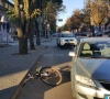 Ryto avarija Šilutėje: jaunas „Mazda“ vairuotojas nubloškė patyrusį dviratininką