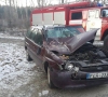 Kuriozinė avarija kelyje Švėkšna–Saugos: senolio „Ford“ kilstelėjo ugniagesių ZIL