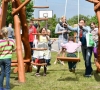 Usėnuose atidaryta vaikų žaidimų aikštelė