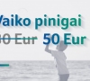 Ministras L. Kukuraitis: vaiko pinigus siūloma didinti nuo 30 iki 50 eurų