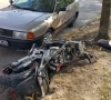 KIA vairuotojo komentaras po motociklo „Suzuki“ smūgio: net nemačiau, kaip atskrido