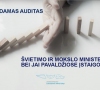 Pradedamas auditas Švietimo ir mokslo ministerijoje ir jai pavaldžiose įstaigose