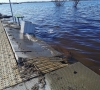 Akivaizdu: milijonus kainavęs kelias Šilutė–Rusnė griūva neatlaikęs potvynio