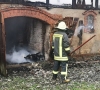 Gaisras Šilutės r.: ugniagesiai gesino degantį ūkinį pastatą