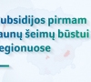 Būstas jaunoms šeimoms regione: patenkinti visi prašymai, eilių nėra