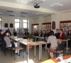 Gimnazistai dalyvavo Vilniaus universiteto keliaujančio žinių ir karjeros knygynėlio sutiktuvėse 