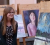 Jaunieji dailininkai džiugino miestiečių širdis spalvingais paveikslais