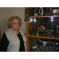 Bendrovėje „Tranmeta“ direktore dirbanti I. Gusakova vėl kuria senienų muziejų.