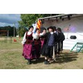 Savo šokius susirinkusiesiems dovanojo Vilkyčių kaimo šokių kolektyvas „Veiviržas“.